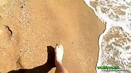 two petite thai asians tag team foreign cock