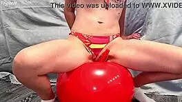 FITBALL OR SPACE HOPPER? NEVERMIND WHEN I RIDE IT!