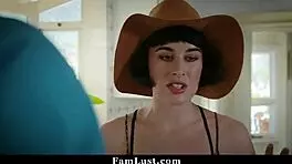 Social media addicted slut step by stepdad