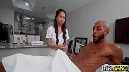 Evie Ling Performs Special Massage!