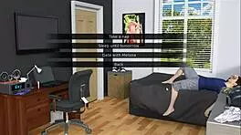 Stepsister camgirl handles big cock