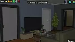 Stepsister camgirl handles big cock