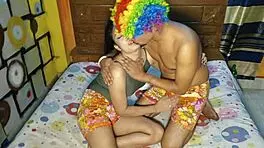 Jorshed And Shomana Romantic Rough Sex With Kissing On Bed