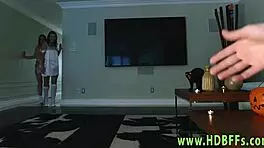 cock sucking teen nailed at party