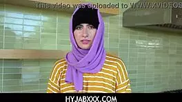 Yes Wet in hijab: Arab teen Angeline Red’s wet fantasy
