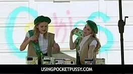 More Teen Scouts Explore Their Fantasies with Pocket Pussy