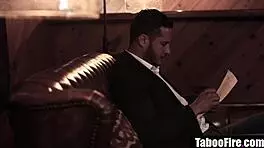 Young student intimidates teacher into rough blowjob and doggystyle