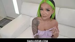 A POV video of a lucky stepbrother feeling his stepsister’s butt