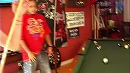 my step sister is pool hall slut outdoors