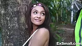 Another hot skinny teen Jaye Austin takes a dick in her mouth and a pussy gets plowed