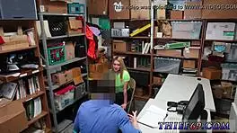 Police officer spots teen thief