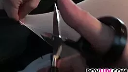 Porn Teen Emily Austin Fucks a Big Cock in POV