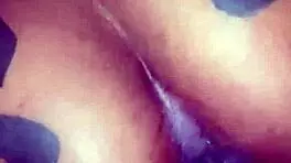 18-year-old petite girl gets her big black cock craving satisfied