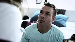 Lesbian Teen Fucks Horny Stepbrother Roughly