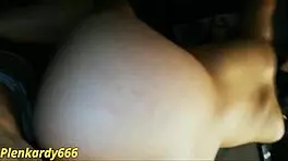Teen boy with a large erection loves to be picked up