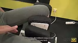 A true porno European girl gets prepared for hardcore sex