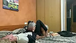 spanish milf enjoys big dildo play