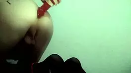 Putting dildo in that perfect virgin ass 😍