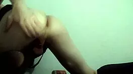 Putting dildo in that perfect virgin ass 😍