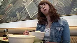 yui strips and takes cumshot pov