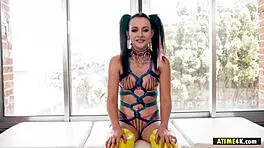 Danni Rivers Enjoys Being Bound in Ropes