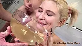 I get assfucked by three monster cocks, deepthroating and doggystyle with lisa bon