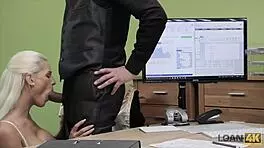 Loan4k agent interviews adorable czech teen for casting