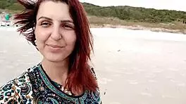 Young hijabi girl seduces her coach with oral and doggy style