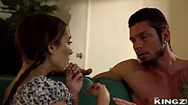 bailey base fucks all kinds of dicks with deepthroat and riding