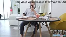 dixie lynn and oliver flynn win no nut november in bedroom