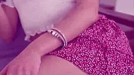 18-year-old brunette tries cowgirl position with step brother's friend