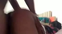 You young black cock meet big ass milf in early morning fuck fest