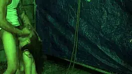 total domination in rough outdoor public fuck-a-thon 😈