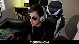 Tightfam - Horny Stepsister Kenzie Madison Deepthroats Her Stepbrother