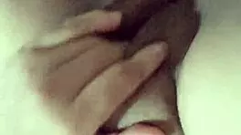 naughty teen cums multiple times while moaning in solo masturbation