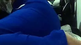 Alone at Home with My Stepaunt's Fat Latina Ass Licking