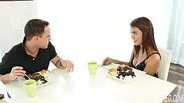 Latina Newbie Teen 18+ Rides Hard Cock With Skill