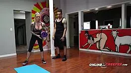 Karma Comes Over To Give Creepy Bruno A Massage When He Ties Her Up