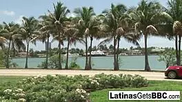 Latina Teen Jasmine Blaze Gets Showered with BBC Cum