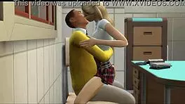 Professor Eats Blonde Teen's Pussy Then Fucks Her Ass In Classroom