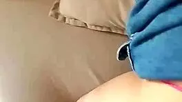 fucking my girlfriend's pussy at home