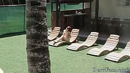 teen makes a huge mess