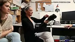 teen caught shoplifting with stepmom called