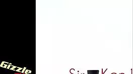 Brunette Young Slut Gets Fucked and Blows Interracially