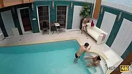 Hunt4k cuckold watches teen riding and blowjob