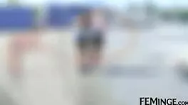 Interracial Lesbian Video With Talented Basketball Player