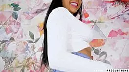 Serena santos latina lips suck huge mouthful