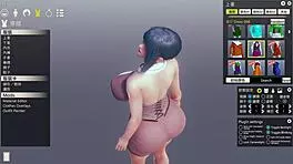 Honey Select 2 Character Creating With Big Tits