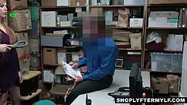 Lauren And Scarlett Caught With Officers