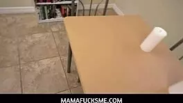 Blonde Milf Stepmom Joslyn Jane Serves Dinner To Stepson